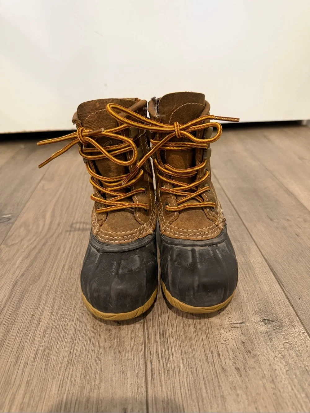 Vintage Georgia Boot Leather Duck Boot - 8